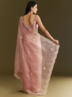 KALKI Fashion Tissue Embroidered Saree With Cutdana Sequins And Moti - Image 3